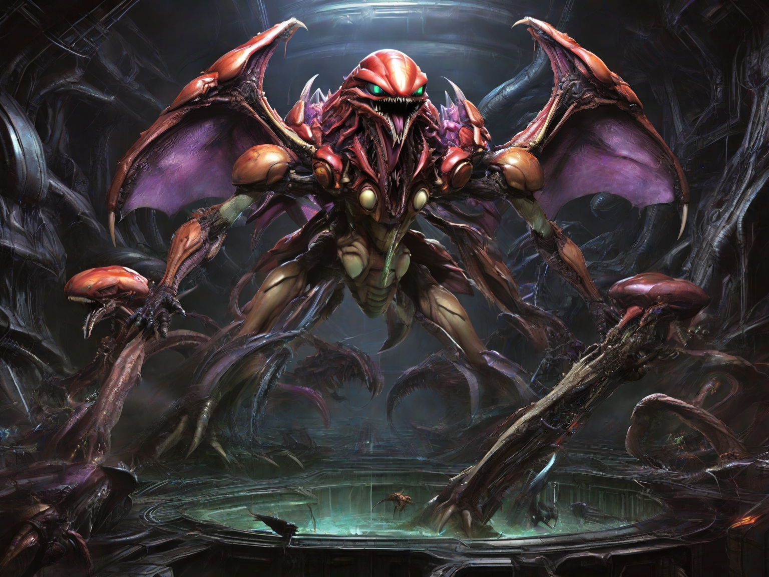 Ridley, the iconic winged space pirate and recurring boss in the Metroid series, was originally conceived as a dramatically different creature. Designers initially envisioned Ridley as a small, agile opponent, a stark contrast to the towering, menacing silhouette he embodies today. This early concept likely stemmed from a desire to create a swift and elusive challenge for players. However, the development team later reconsidered, opting for a larger, more imposing design that better captured the sense of overwhelming threat associated with the Space Pirate threat. This change transformed Ridley into the legendary creature he is now, instantly recognizable for his size and powerful presence.