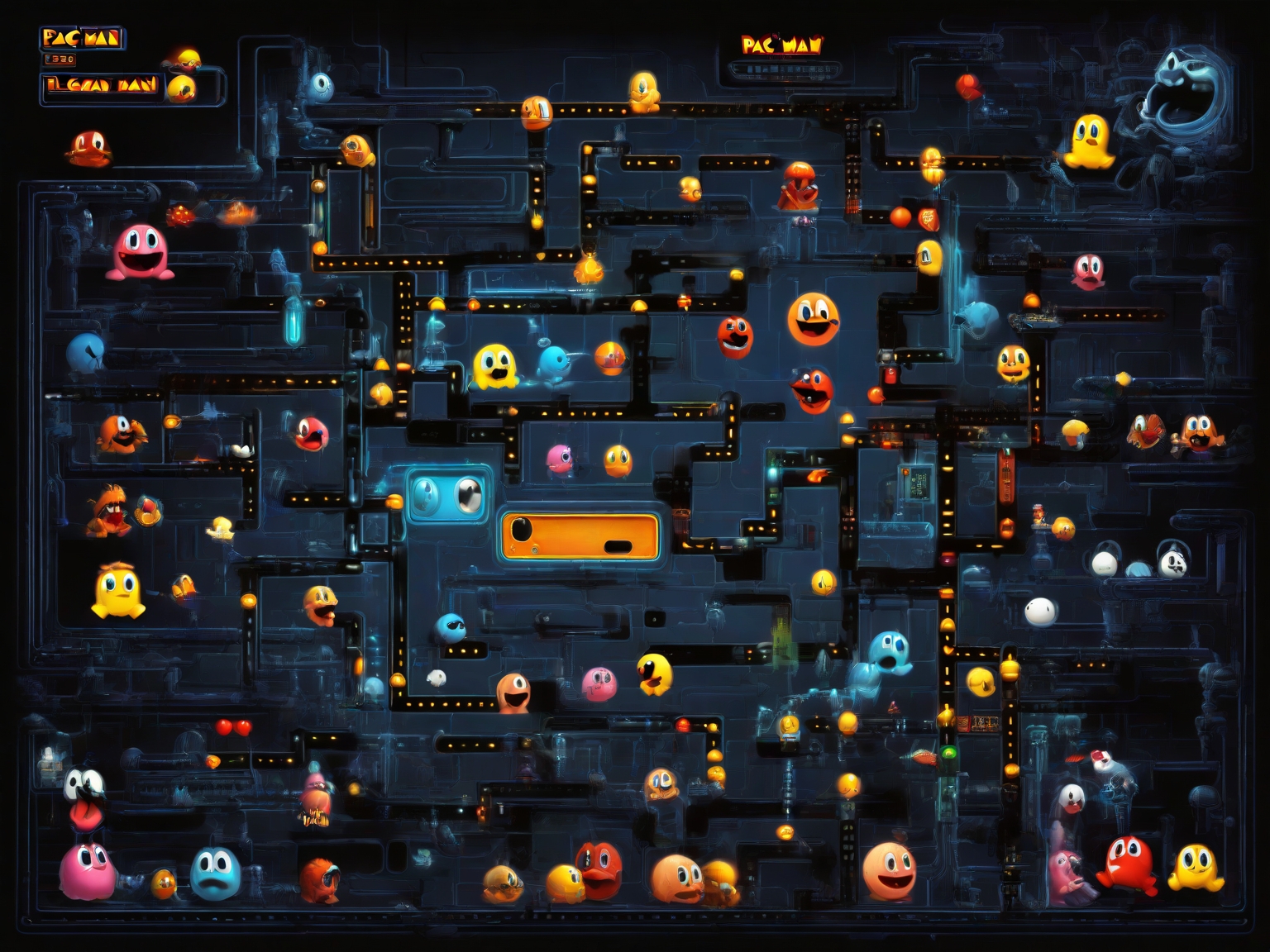 The iconic flickering cursor in the original Pac-Man was more than just a visual cue. Its rhythmic dance served as a primitive representation of Pac-Man's dwindling energy. This innovative approach sparked a significant trend in video game design. Game developers, inspired by Pac-Man's visual indicator, began incorporating similar health bars and energy gauges into their creations. Today, these visual cues are ubiquitous in video games, providing players with a clear and constant understanding of their character's status. From the ever-decreasing health bar in platformers to the glowing energy reserves in action RPGs, the influence of Pac-Man's flickering cursor can be seen in countless modern games. This simple design choice transcended its initial purpose, leaving a lasting legacy on how we experience and interact with video games.