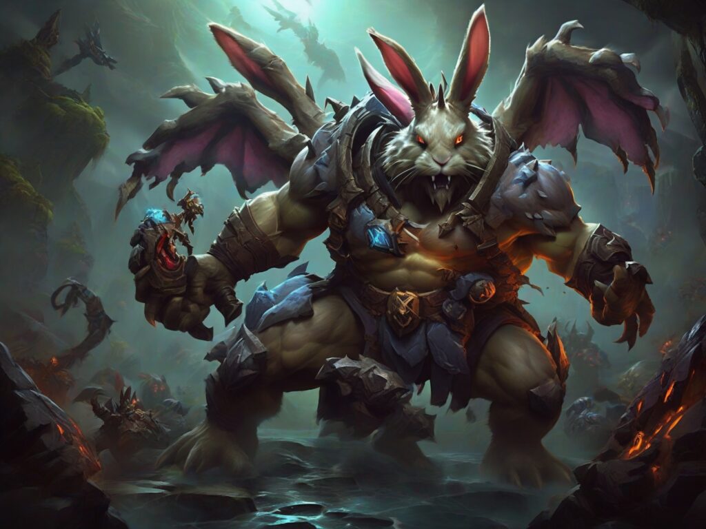 In the popular game Dota 2, a seemingly innocent bunny in the center of the map meant much more than just a cute animal. This bunny, known as Roshan, was a formidable creature guarding a powerful artefact. Players understood that controlling Roshan was crucial for gaining a significant advantage in the game. He possessed an item called the "Aegis of the Immortal," which granted the hero with its slayer invulnerability for a short time. When Roshan respawned, denoted by the bunny's appearance, teams would engage in fierce battles near him, vying for control of the lane. Successful slaying of Roshan allowed their team to acquire the Aegis and dramatically shifted the game's momentum. The bunny, therefore, became a symbol of intense competition and strategic play within Dota 2.