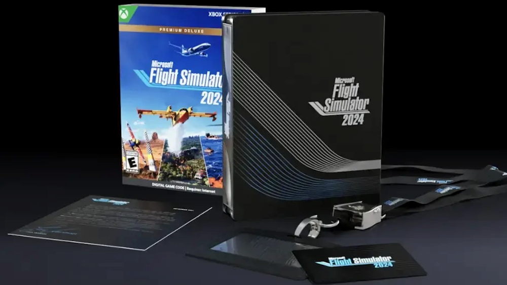 GenjiTalkGames - Microsoft Flight Simulator 2024 takes off Nov 19, featuring 65 aircraft, 150 airports, and more! Premium Deluxe Edition includes a jumbo steelbook case, pilot's lanyard, and digital code. #FlightSimulator2024 #GamingNews #XboxSeriesX