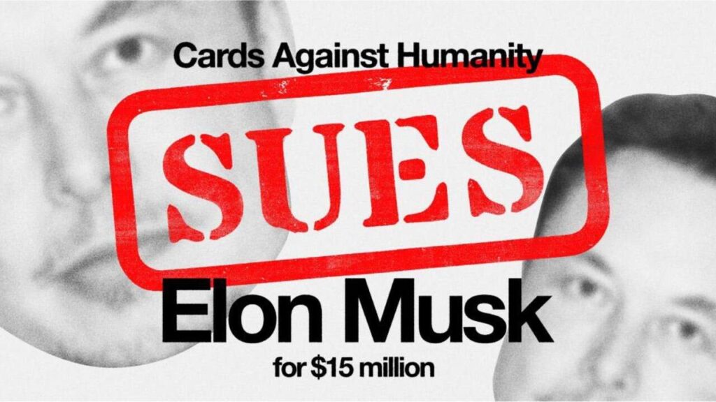 GenjiTalkGames - Cards Against Humanity suing Elon Musk for $15M, alleging SpaceX dumped waste on protected land. 150k subscribers who funded the land's purchase may receive up to $100 each if they win. #SpaceXControversy #CardsAgainstHumanity #ElonMuskLawsuit