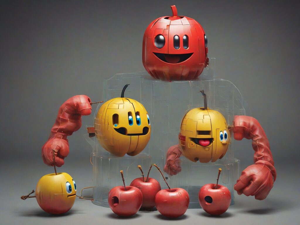 The iconic Pac-Man ghosts weren't always spectral adversaries. During the game's development, the initial prototype for these notorious characters was a simple cherry. This tasty treat was intended to serve as the primary antagonist, chasing Pac-Man through the maze and adding a level of challenge to the gameplay. This quirky design choice highlights the creative evolution of Pac-Man, demonstrating how seemingly simple elements can undergo significant transformations during the development process. Ultimately, the ghostly design proved more memorable and iconic, solidifying the Pac-Man ghosts as beloved antagonists in gaming history.