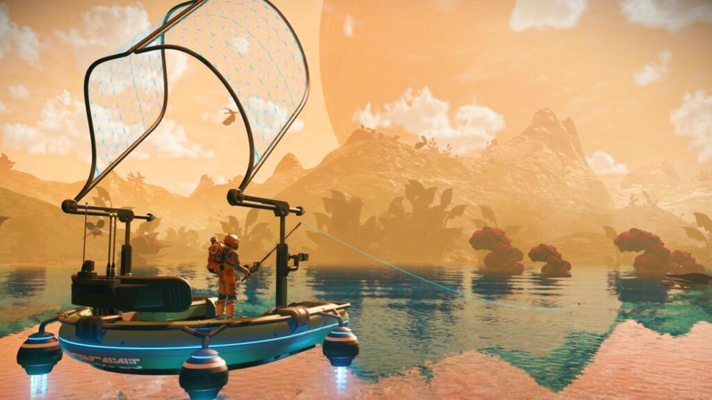 GenjiTalkGames - No Man's Sky Aquarius Update: A Paradigm Shift in Gameplay Experience The No Man's Sky Aquarius update is finally here, bringing with it a long-awaited feature that promises to revolutionize the gameplay experience: fishing. Developer Hello Games has outdone themselves by adding this core feature, which allows players to explore the universe, find their perfect waterside spot, and indulge in some relaxing fishing. A New Dimension of Exploration With the Aquarius update, players can now add a fishing rig to their multi-tool, enabling them to fish in bodies of water across the game's many planets. The update introduces over 160 varieties of fish, each with its unique characteristics, making fishing a challenging and engaging experience. Players can fish from shore or venture out into deeper waters using the Exo-Skiff, a new piece of deployable technology. Immersive Experience The fishing experience is fully compatible with first and third-person play, and VR players will enjoy unique casting mechanics. The update also adds new music tracks, enhancing the overall atmosphere of the game. The Aquarius expedition, a new event, challenges players to catch fish from across the galaxy over six weeks, offering exclusive rewards for those who complete it. In conclusion, the No Man's Sky Aquarius update is a significant addition to the game, offering a fresh dimension of exploration and immersive experience. With its vast array of fish, new gameplay mechanics