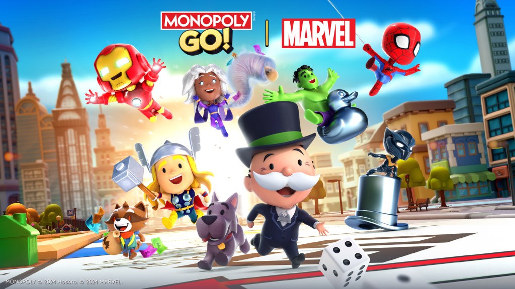 GenjiTalkGames - Scopely teams up with Marvel to bring iconic superheroes to Monopoly Go, featuring Deadpool, Wolverine, and more. Get ready for sticker sets, events, and thrilling gameplay. Scopely and Marvel unite. #MarvelGaming #MonopolyGo #GamingCollaborations