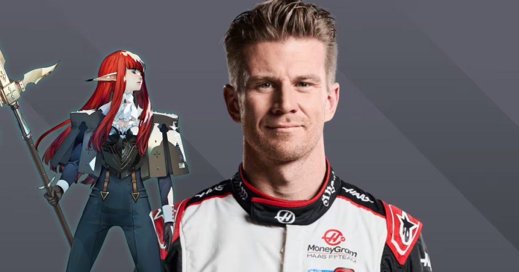 GenjiTalkGames - Atlus sponsors Haas F1 team at Singapore GP to promote Metaphor: ReFantazio. Game's protagonist Hulkenberg shares name with Haas driver Nico Hülkenberg. #F1 #Gaming #MetaphorReFantazio