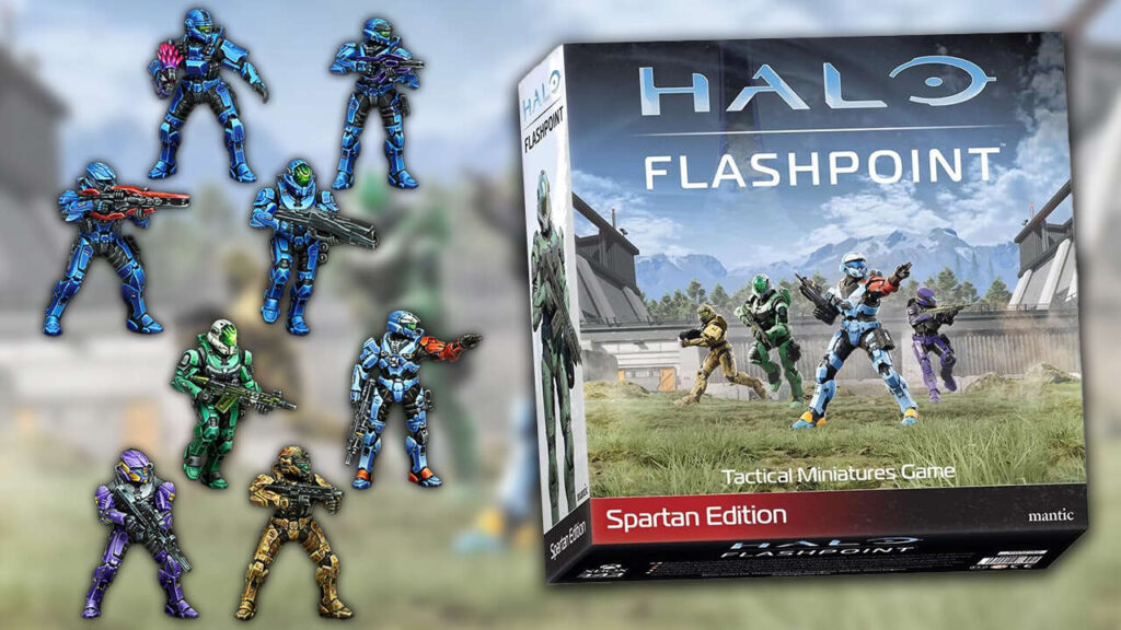 GenjiTalkGames - Get ready for epic sci-fi combat with Halo: Flashpoint, a tabletop skirmish game where you assemble teams of Spartans or Banished Elites for tactical battles. Preorder the Spartan Edition box for $125 on Amazon. #HaloFlashpoint #TabletopGaming #HaloSeries