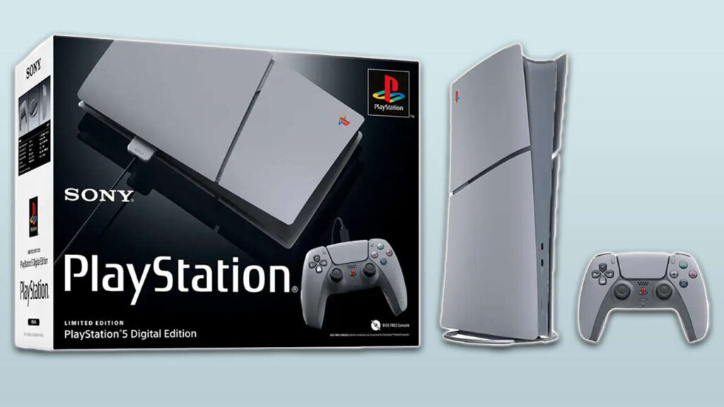 GenjiTalkGames - PS5 Slim Digital 30th Anniversary Edition now live for preorder at major retailers, including Amazon, Walmart, Best Buy, Target, and GameStop, for $500. #PS530thAnniversary #PS5Slim #PlayStation5