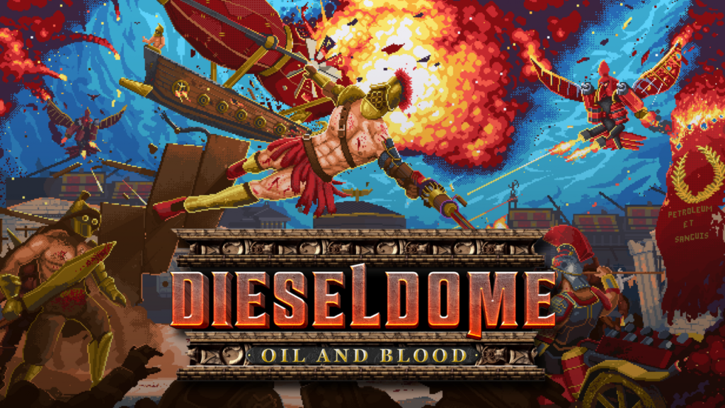 GenjiTalkGames - Dieseldome: Oil And Blood - alternate history game set in a Roman Empire that never fell, with fast-paced action & parkour-style challenges. New demo available on Steam. Launching on PC soon. Steam Next Fest Dieseldome