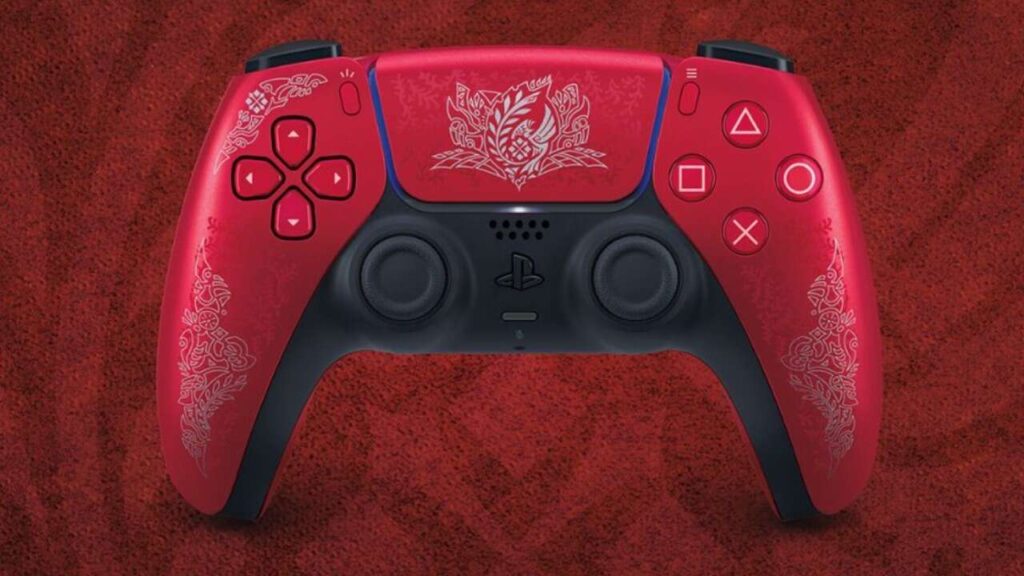 GenjiTalkGames - Sony unveils Monster Hunter Wilds-themed PS5 controller & console cover, exclusive to Japan. Limited quantities available for preorder on Oct 30. PS5 Pro launches Nov 7 with new Chroma collection controllers. #MonsterHunterWilds #PS5Accessories #G