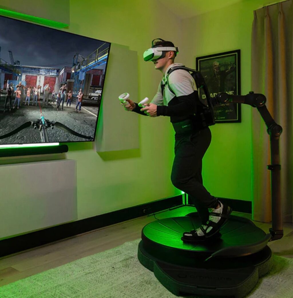 GenjiTalkGames - Virtuix's Omni One VR treadmill launching Sept 10 after a decade in development, preorders reached 3000 units, priced at $2595. #VRMotionPeripherals #VirtuixOmniOne #VRGaming