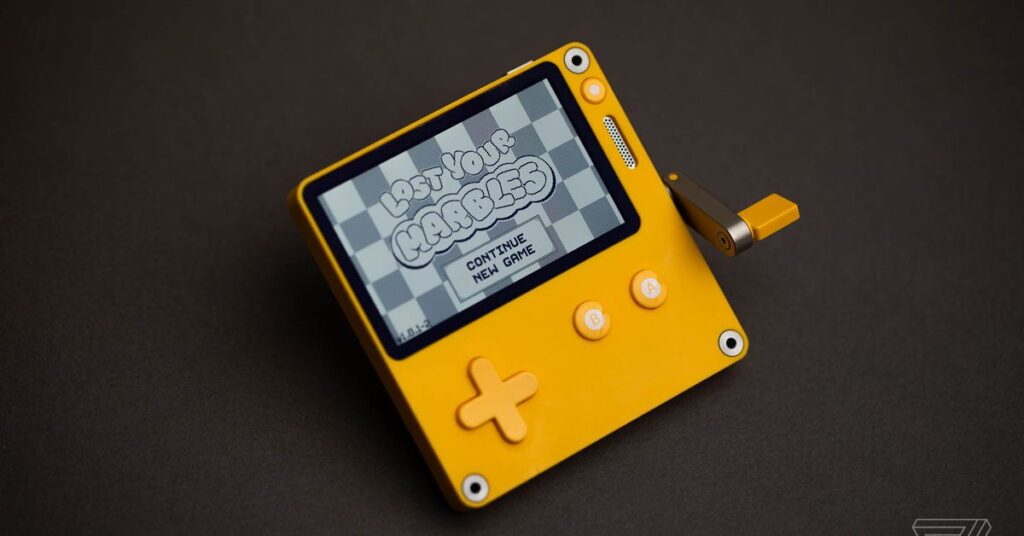 GenjiTalkGames - Panic's Playdate is a tiny handheld game console with a black-and-white screen and a unique crank control. It has a great initial library of games, but lacks a backlight. A unique gaming experience in a small package. #PlaydateHandheld #GamingIn