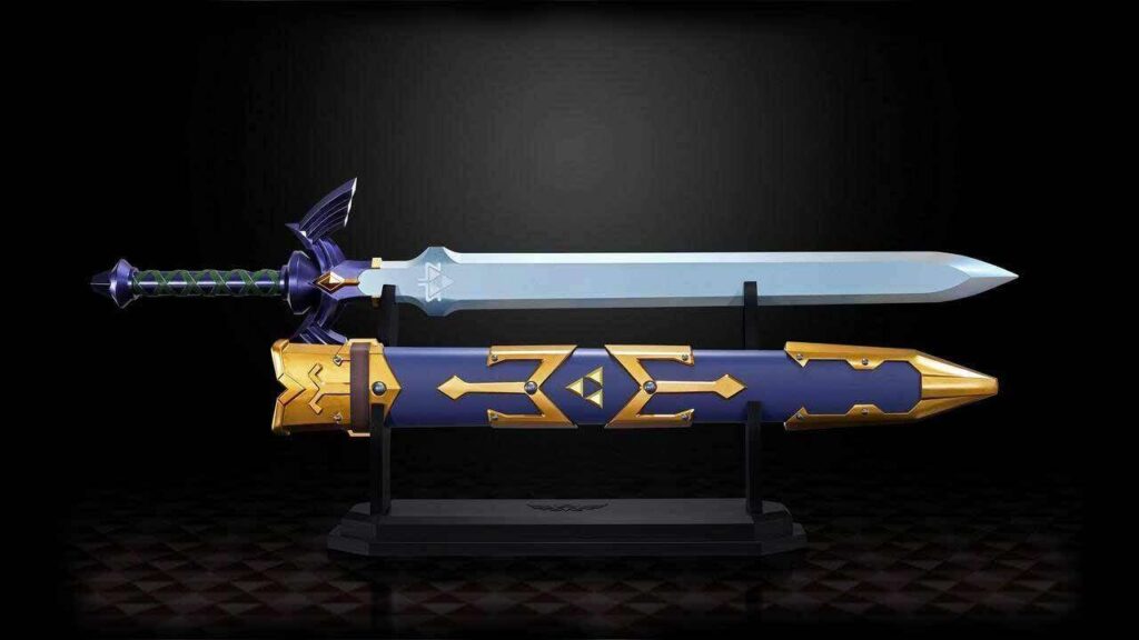 GenjiTalkGames - Amazon restocked the Legend of Zelda Master Sword Proplica! Get the $190 life-size replica (was $200) before it sells out Dec 2. Also, grab the Hylian shield for $20! #Zelda #MasterSword