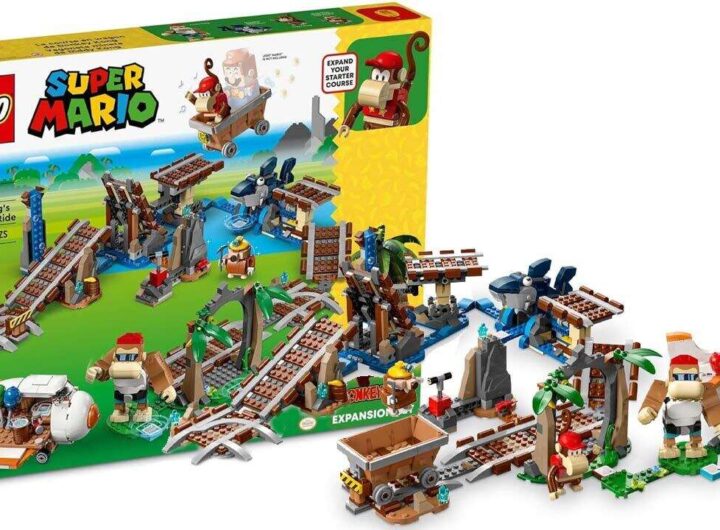 GenjiTalkGames - Diddy Kong's Mine Cart Lego set is only $58 at Walmart! Save almost 50% on this 1157-piece set before it's gone for good. Grab it now! #LegoDeals #DonkeyKong #Super