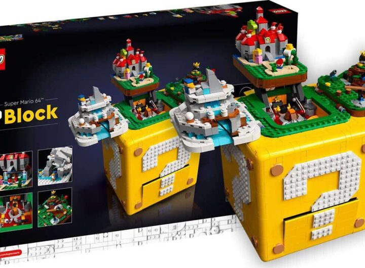 GenjiTalkGames - Grab the retired Lego Super Mario 64 Question Block set for $180 ($20 off!) at Amazon before it's gone! This 2,064-piece set features iconic levels & characters. #LegoSuperMario #NintendoLego #