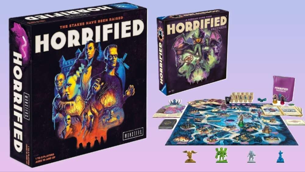 GenjiTalkGames - Fight monsters in Ravensburger's Horrified board game! Amazon's Black Friday sale has massive discounts. Grab the original or expansions now! #BoardGames #BlackFridayDeals #Horrified