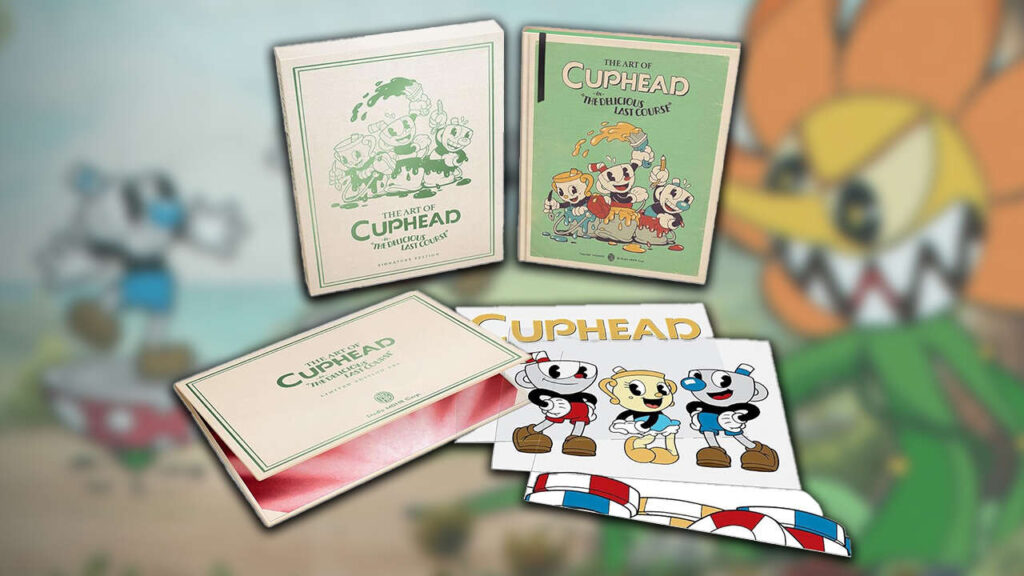 GenjiTalkGames - The Art of Cuphead: The Delicious Last Course art book is out! Get a glimpse of the game's amazing animation & early concepts. Deluxe Edition on sale for $89 at Amazon! #Cuphead #VideoGameArt #Gaming