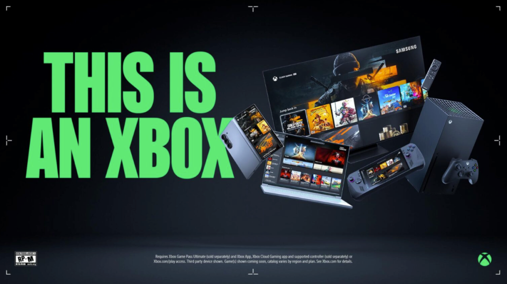 GenjiTalkGames - Microsoft's new "This Is An Xbox" campaign highlights how you can play Xbox games across various devices, not just consoles. They've got billboards, merch, and even a fun quiz! #Xbox #Gaming #GamePass