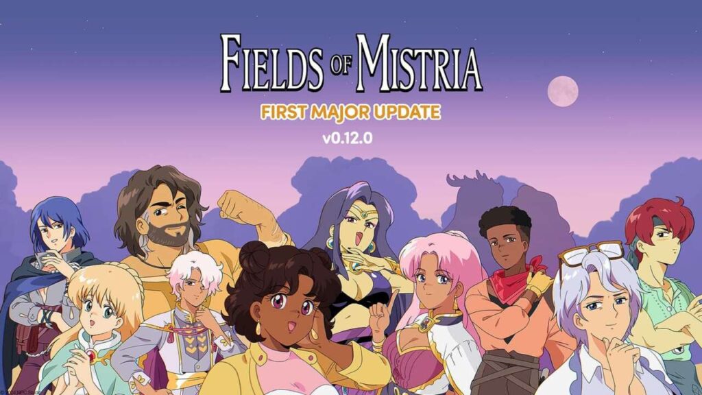 GenjiTalkGames - Fields of Mistria's v0.12.0 patch adds mounts, a stargazing festival, expanded romance routes to 6 hearts, & more! New skills, monsters, and items too! #FieldsOfMistria #ShojoGame #Farming