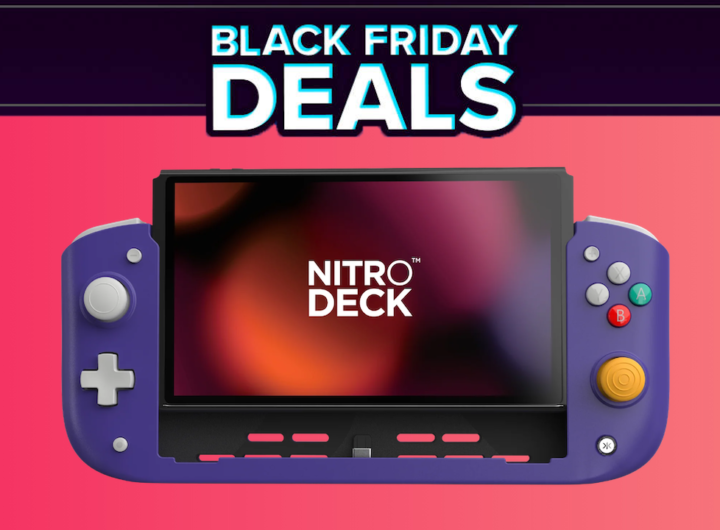 GenjiTalkGames - Black Friday deal! Get the Nitro Deck Switch controller + case for just $50 (was $80)! Retro colors & Nitro Deck+ also on sale. #NintendoSwitch #BlackFridayDeals #GamingDeals