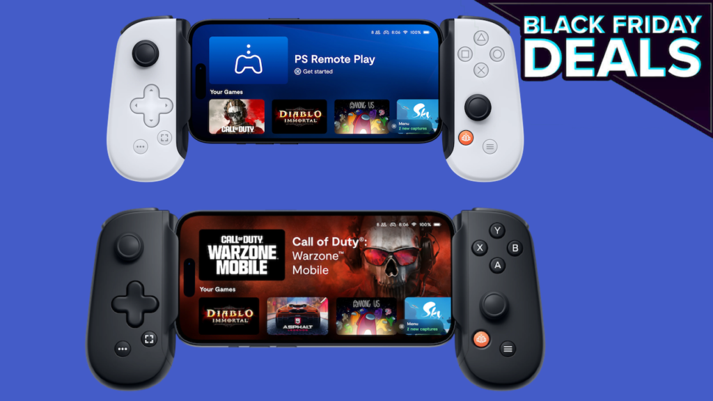 GenjiTalkGames - Black Friday deal! Get the Backbone One phone controller for $70 (was $100)! Works with iPhone & Android. Perfect for cloud gaming & remote play. #BlackFridayDeals #MobileGaming #BackboneOne