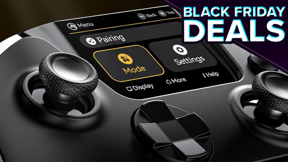 GenjiTalkGames - ManbaOne Wireless Controller hits its lowest price EVER for Black Friday! Built-in screen, remappable buttons, & tons of features for under $60. Grab it now! #BlackFridayDeals #GamingDeals #ManbaOne