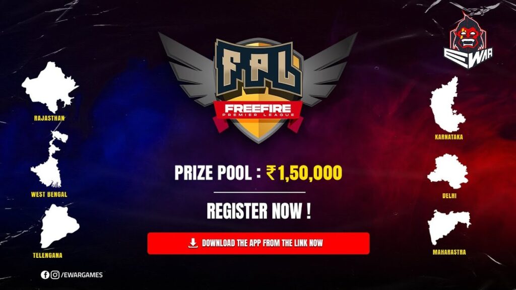 GenjiTalkGames - Free Fire Premiere League starts March 5th! Rs 1.5 Lakh prize pool, 50,000+ players battling it out. Top teams like Total Gaming & Lokesh Gamer compete. Watch live on EWar Games YouTube! #FreeFire