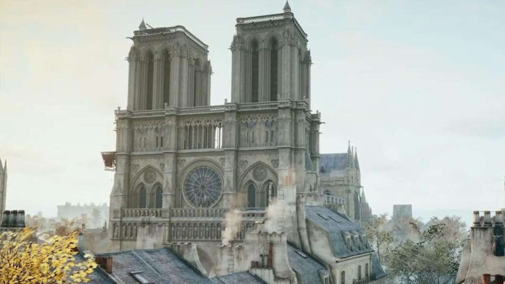 GenjiTalkGames - Assassin's Creed Unity celebrates its 10th anniversary! Ubisoft partnered with Notre Dame, using Unity assets for a new app & VR experience. The game's depiction of Notre Dame, including its spire, is discussed. #AssassinsCreed #NotreDame #