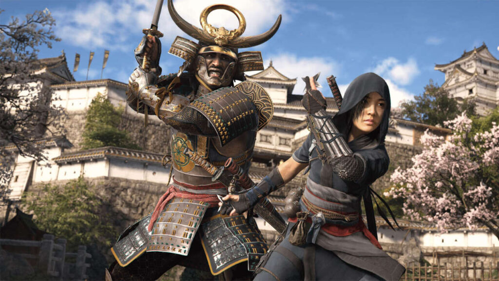 GenjiTalkGames - Assassin's Creed Shadows: Feudal Japan awaits! Dual protagonists, Naoe & Yasuke, wield diverse weaponry & combat styles. Prepare for thrilling battles! Launching Feb 14, 2025! #AssassinsCreedShadows #FeudalJapan