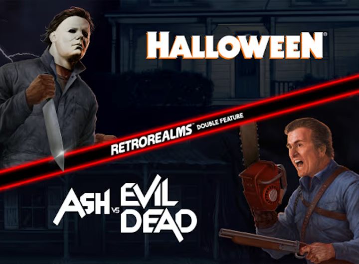 GenjiTalkGames - RetroRealms Arcade Double Feature is on sale! Get Halloween & Ash vs Evil Dead retro-style action platformers for $30 (Standard) or $70 (Special Edition). Amazon has the best deals! #RetroGaming #HorrorGames #Halloween