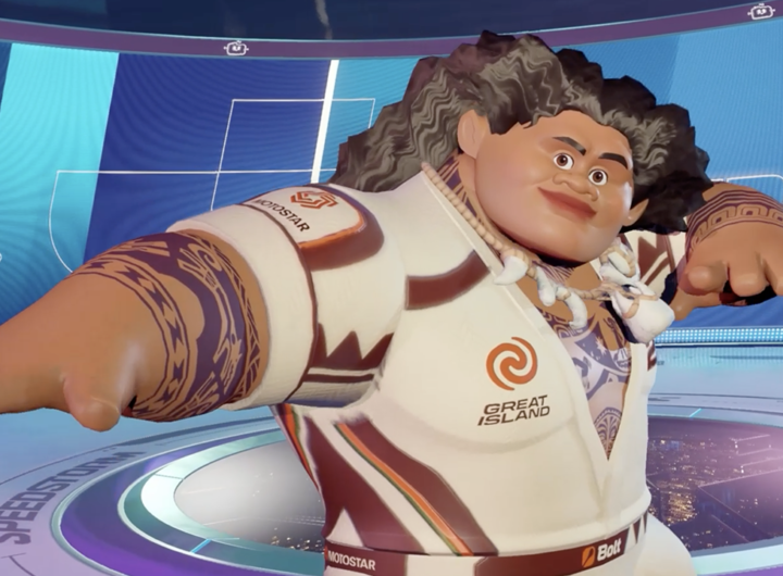 GenjiTalkGames - Maui crashes into Disney Speedstorm! The demigod joins as a playable racer, boasting unique skills & a tricked-out ride. Moana's arrival teased! #DisneySpeedstorm #Maui #Moana