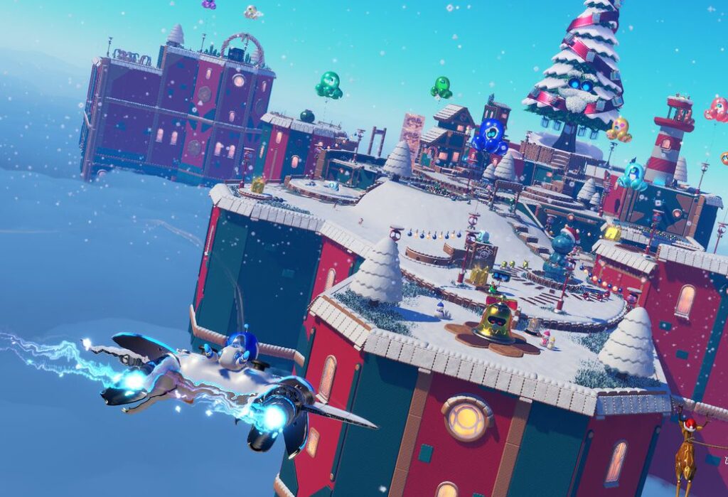 GenjiTalkGames - Astro Bot's Winter Wonder update arrives Dec 12th! A new Christmas level awaits after completing the main game. No frustrating challenges promised, just festive fun for all ages! #AstroBot #PS5 #ChristmasGames