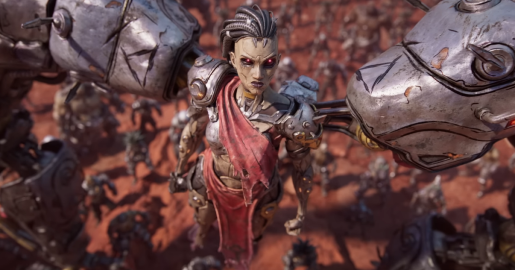 GenjiTalkGames - Borderlands 4 dials down the toilet humor from BL3! Expect a more ambitious game with darker humor, according to the narrative director. New planet, new vault hunters! #Borderlands4 #Gearbox #VideoGames