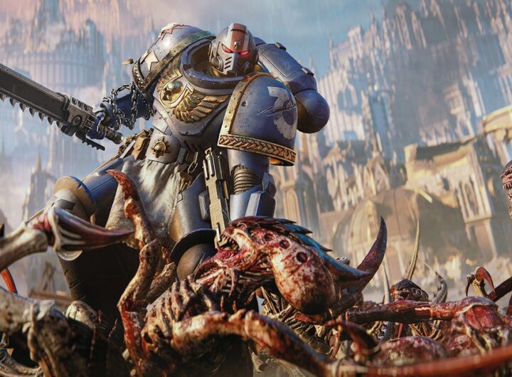 GenjiTalkGames - Warhammer 40K Space Marine 2 PS5 Pro patch improves 60fps mode significantly with PSSR, boosting resolution & clarity. Base PS5 also sees performance gains! #PS5Pro #Warhammer40K #SpaceMarine2