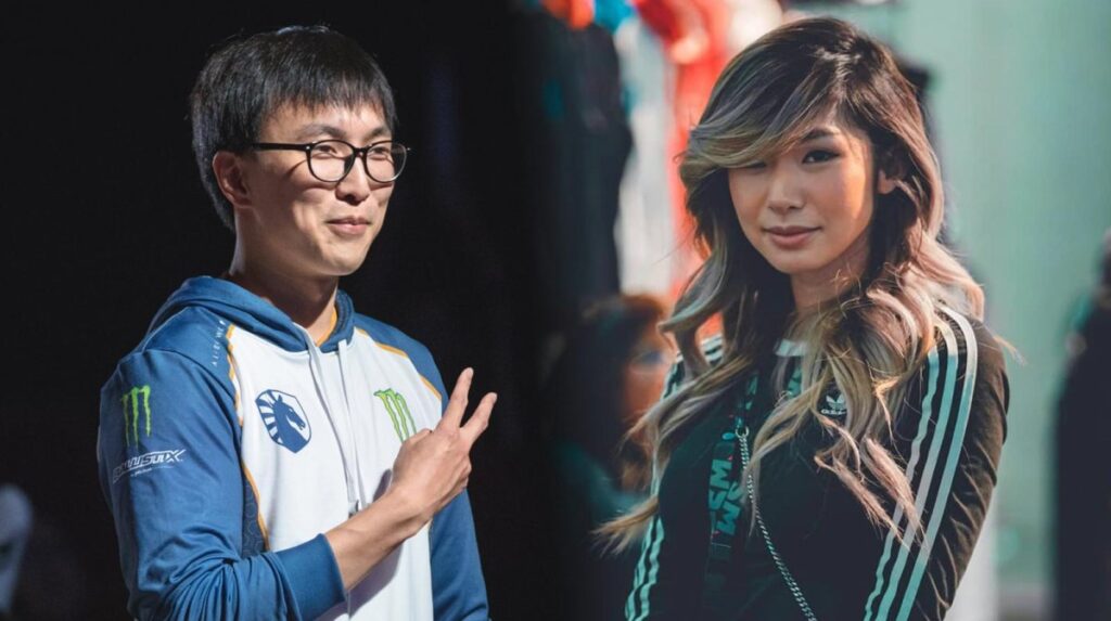 GenjiTalkGames - Doublelift & Leena Xu: Esports power couple! He's a legendary LoL player, she's TSM's president. Learn about their relationship & Leena's impressive career! #EsportsCouple #Doublelift #LeenaXu