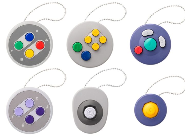 GenjiTalkGames - Nintendo's expanding its retro keychain gachapon line! Now includes SNES, N64 & GameCube buttons & joysticks. Find them in Japan's Nintendo stores & Narita airport! #Nintendo #Gachapon #RetroGaming