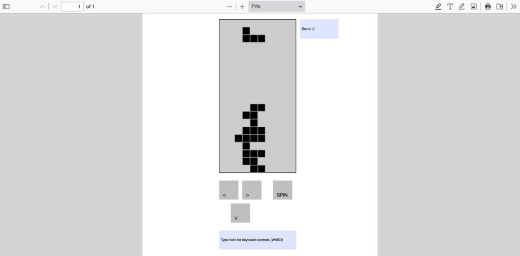 GenjiTalkGames - Play Tetris inside a 60KB PDF! A security analyst squeezed the classic game into a PDF using JavaScript. Surprisingly playable, even with keyboard controls. Download & play now! #PDFgames #Tetris #JavaScript