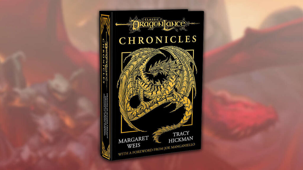 GenjiTalkGames - Relive the magic! The Dragonlance Chronicles omnibus is back! 1056 pages of classic D&D fantasy. Preorder now for $31.50! #Dragonlance #DandD #Fantasy