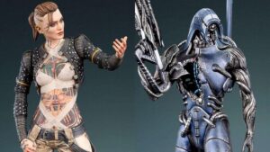 GenjiTalkGames - Dark Horse unveils new Mass Effect Jack & Legion statues! Pre-order these detailed figures (releasing Fall 2025) now. More Mass Effect collectibles also available! #MassEffect #DarkHorseComics #SciFiCollectibles