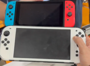 GenjiTalkGames - Genki's 3D-printed Switch 2 mockup reveals a larger console with new Joy-Con attachment & a possible 8"+ screen! Release expected in April. #NintendoSwitch2 #Switch2Leak #CES2025