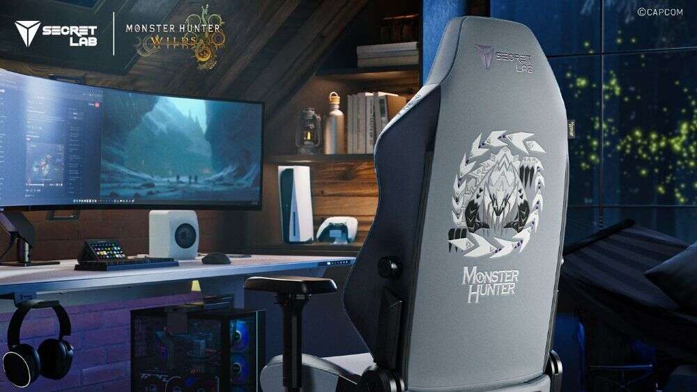 GenjiTalkGames - Secretlab teams up with Capcom for a Titan Evo gaming chair inspired by Monster Hunter Wilds' Arkveld! Preorder this limited-edition chair now. Monster Hunter Wilds releases Feb 28 for PS5, Xbox X|S, & PC. #Monster