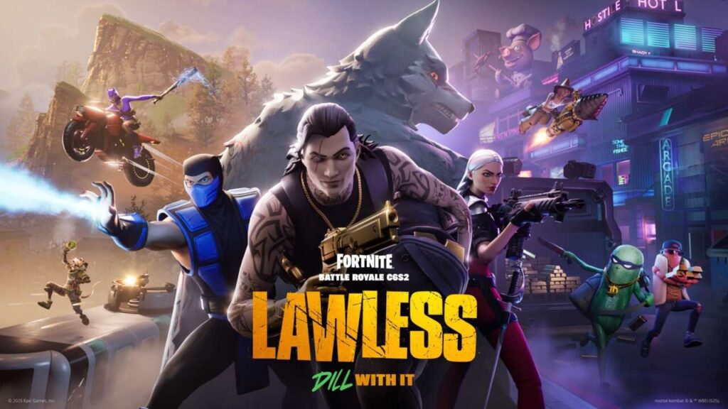 GenjiTalkGames - Fortnite's new Lawless season brings GTA vibes with Crime City! Steal from vaults, armored cars & a moving train. It's like GTA Online in a battle royale! Starts Feb 21. #FortniteLawless #GTAFortnite