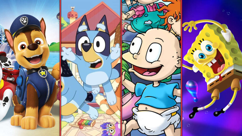 GenjiTalkGames - Dive into fun with licensed video games! Play as SpongeBob, Bluey, & more. Family-friendly adventures await on PS5, Xbox, & Switch. Best Buy has options for all ages, from rhythm games like Baby Shark to story modes in Bluey.