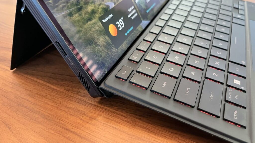 GenjiTalkGames - The Asus ROG Flow Z13 is a beast! This convertible tablet packs serious gaming power with AMD Ryzen AI Max+. It's heavy, but a great all-in-one device for work & play if you can handle the price. #AsusROG